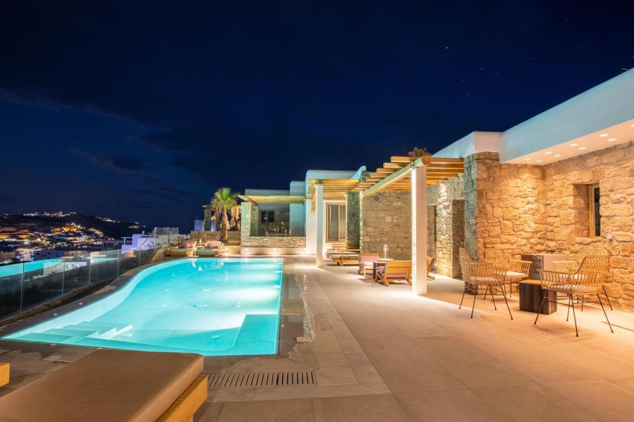 Due Mari Mykonos Hotel Agios Ioannis Diakoftis Exterior foto