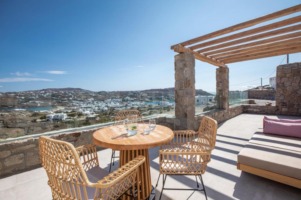 Due Mari Mykonos Hotel Agios Ioannis Diakoftis Exterior foto